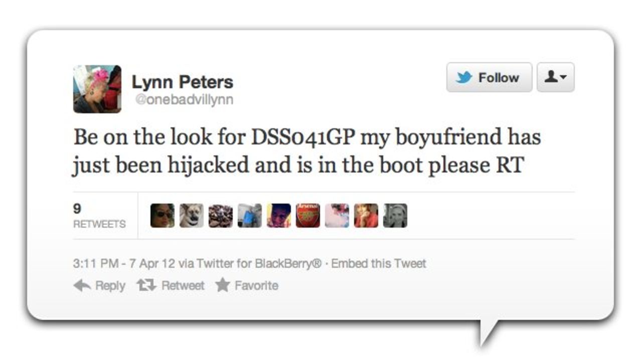 Twitter räddar kidnappad man i Sydafrika