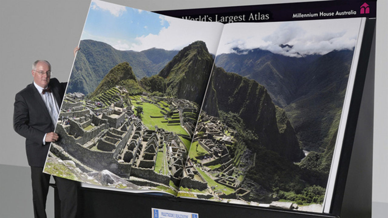 Världens största atlas
