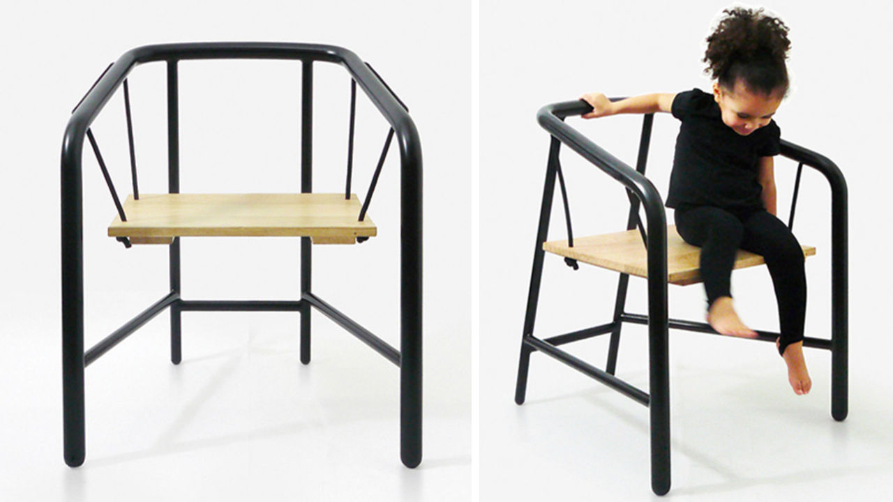 Stol med gungfunktion