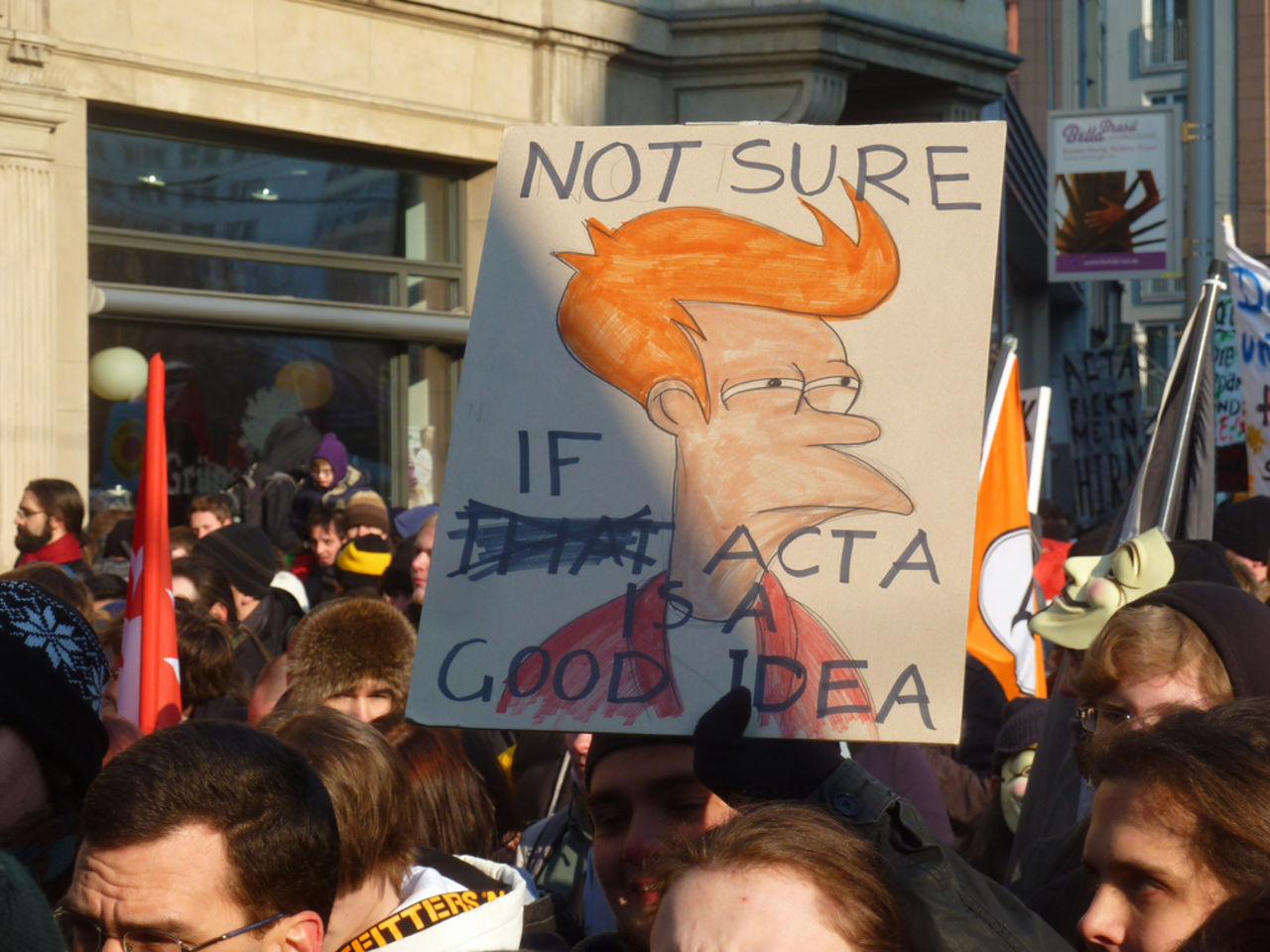 EU:s utredare rekommenderar nej till ACTA