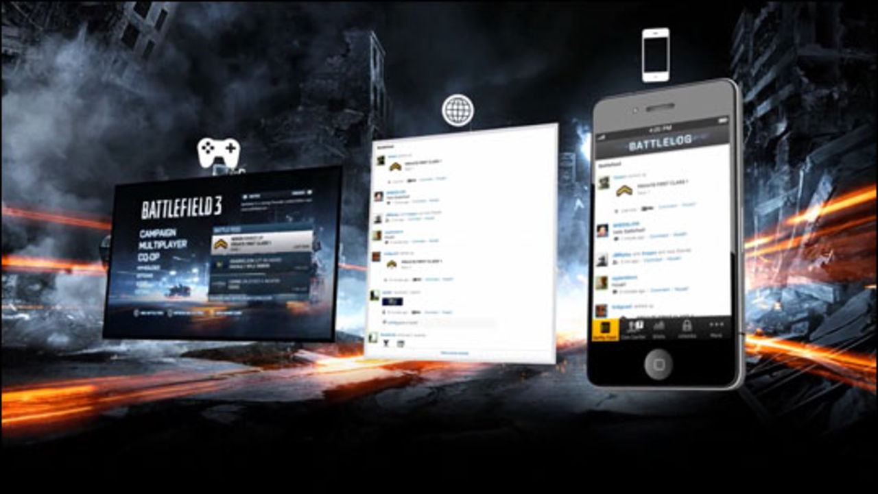 Battlelog-appen ute för iOS