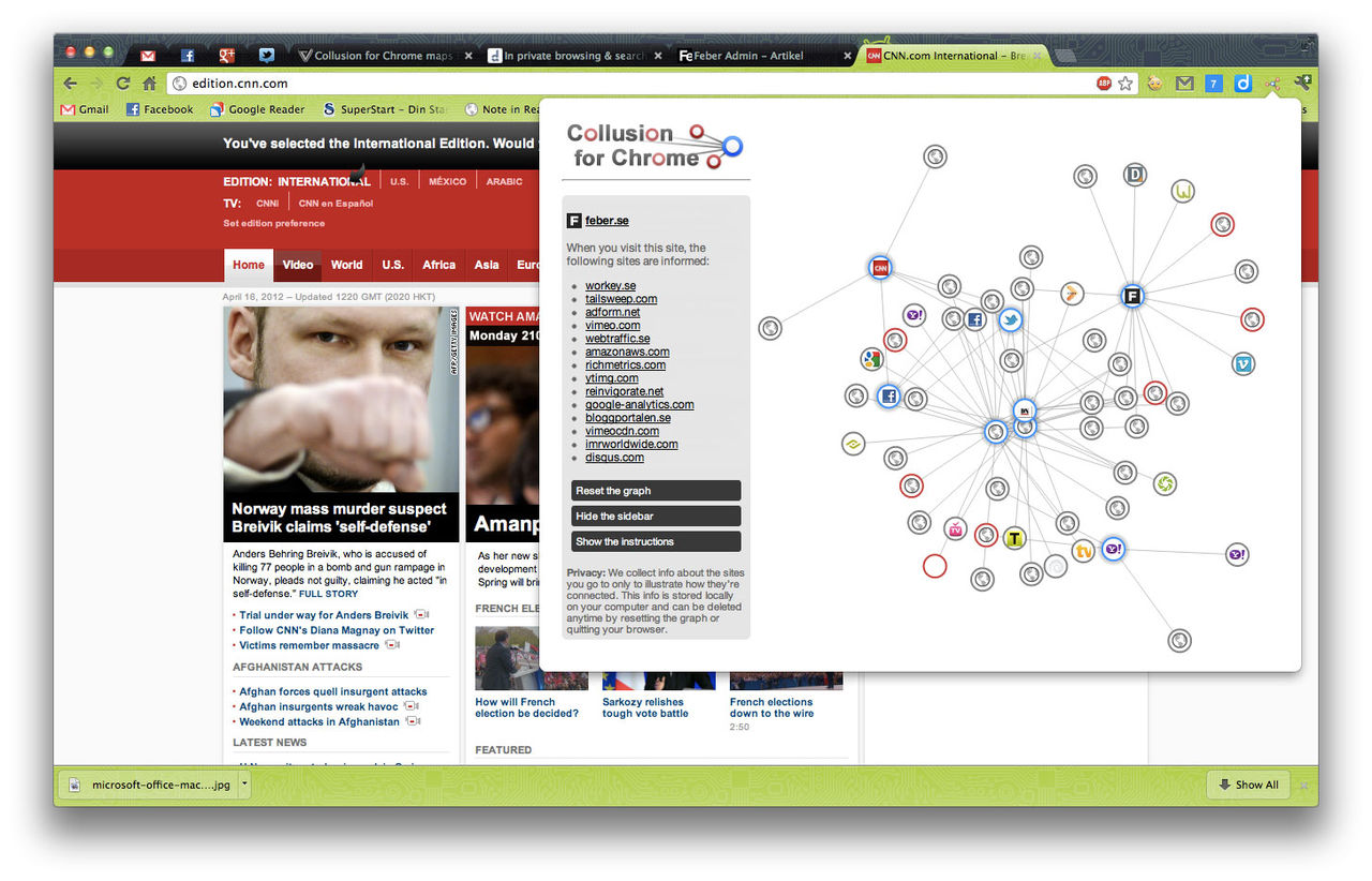 Håll koll på vart din data skickas med Collusion