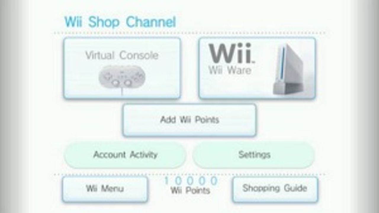 Guide till hur man gör webbläsare av Wii Shop Channel