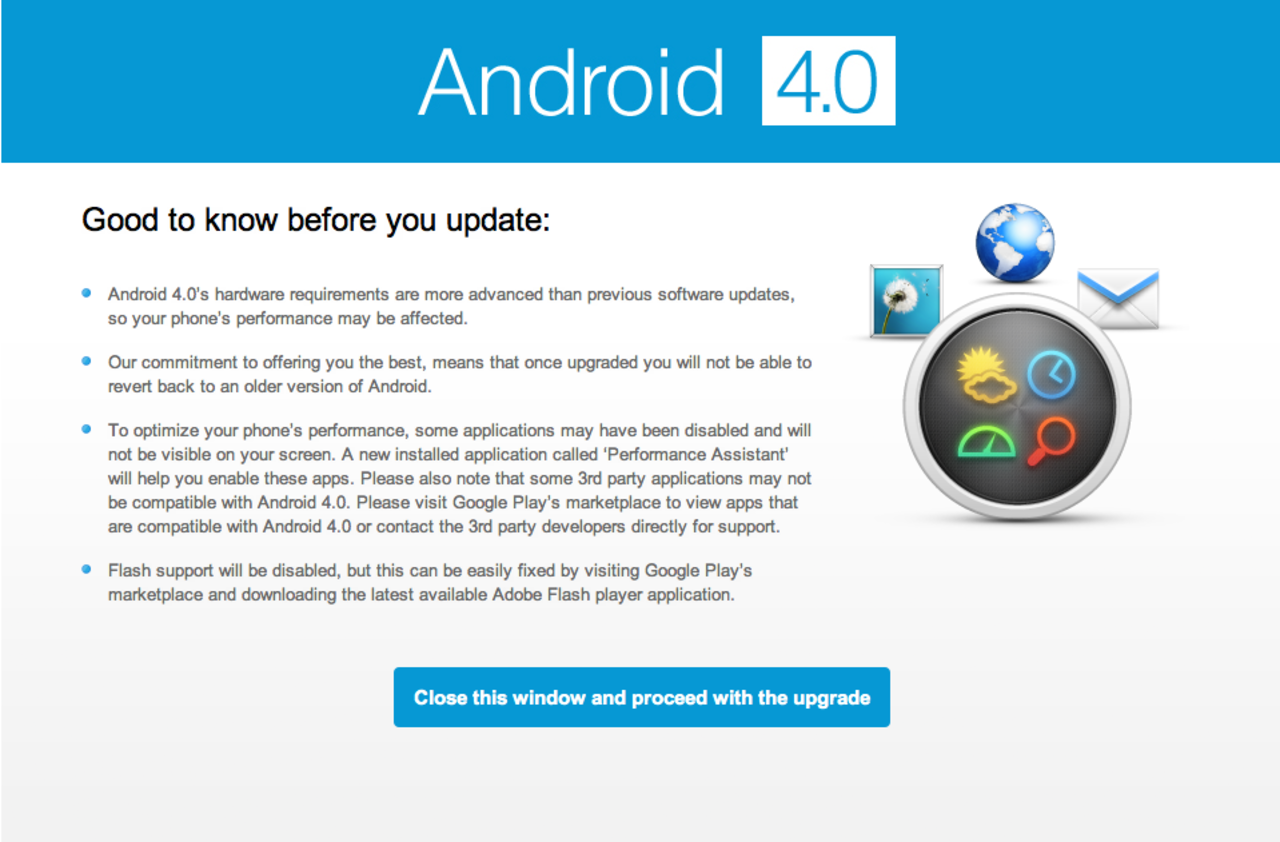 Nu har Android 4 börjar rulla ut till Sony Xperia-telefoner
