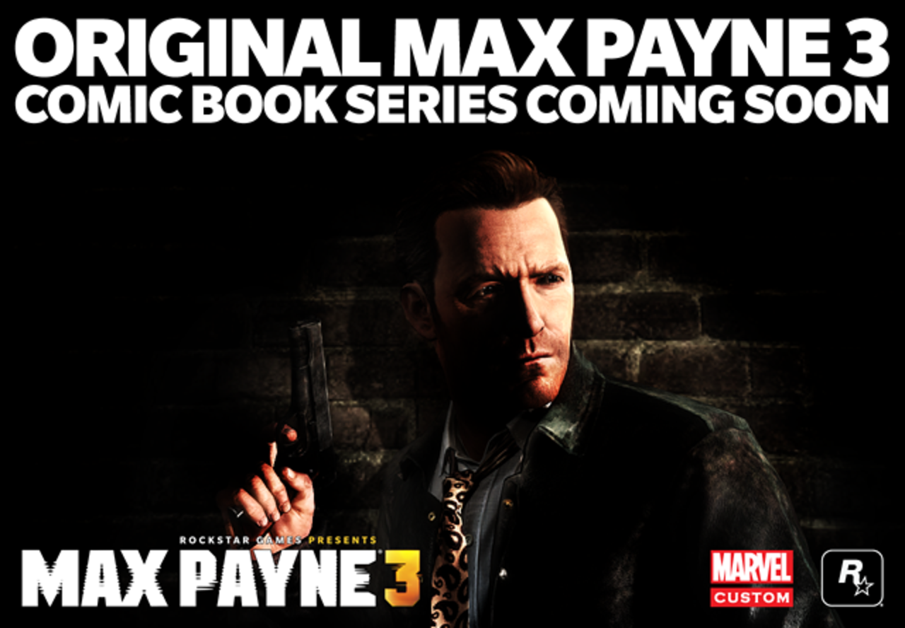 Max Payne-serietidning på gång