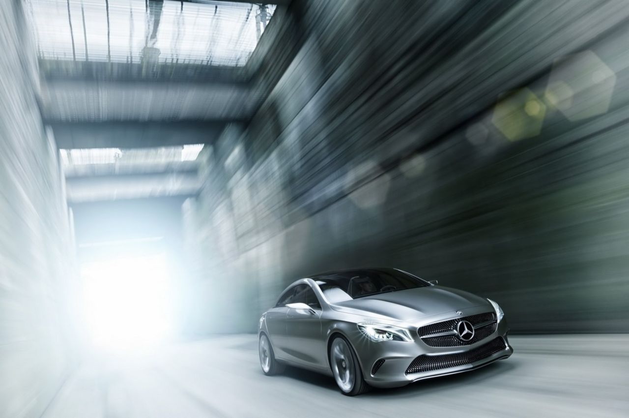 De läckta bilderna på Mercedes Concept Style Coupé var äkta