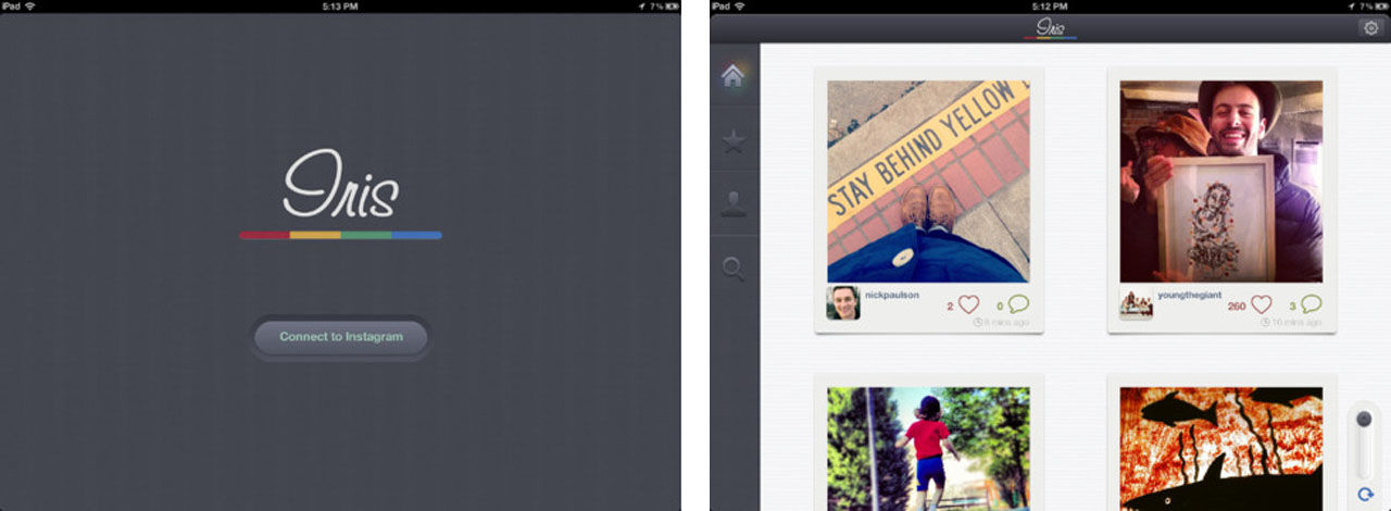Iris är Instagram för iPad