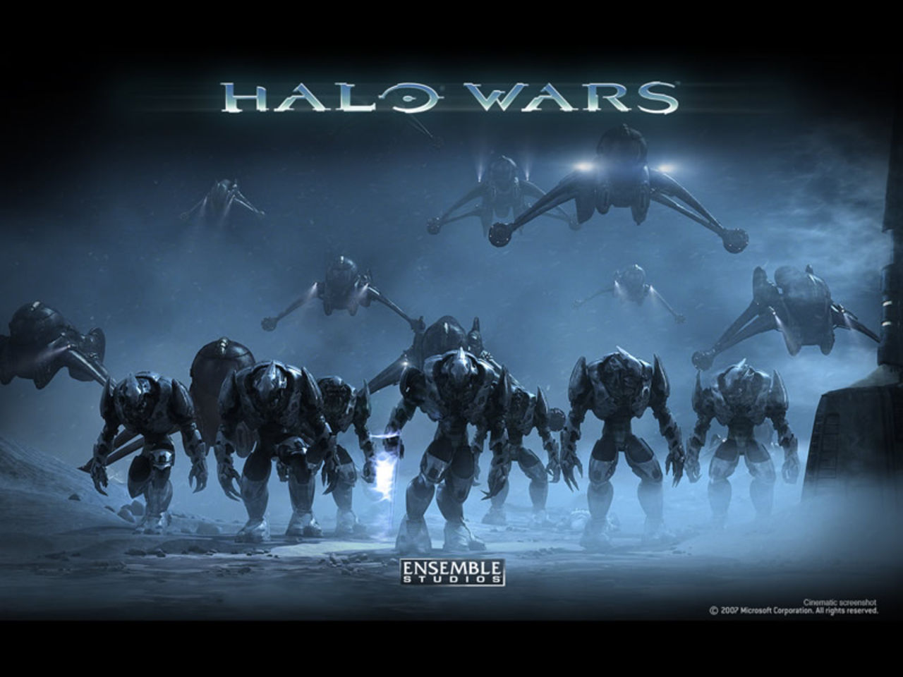 Första spelsekvensen från Halo Wars