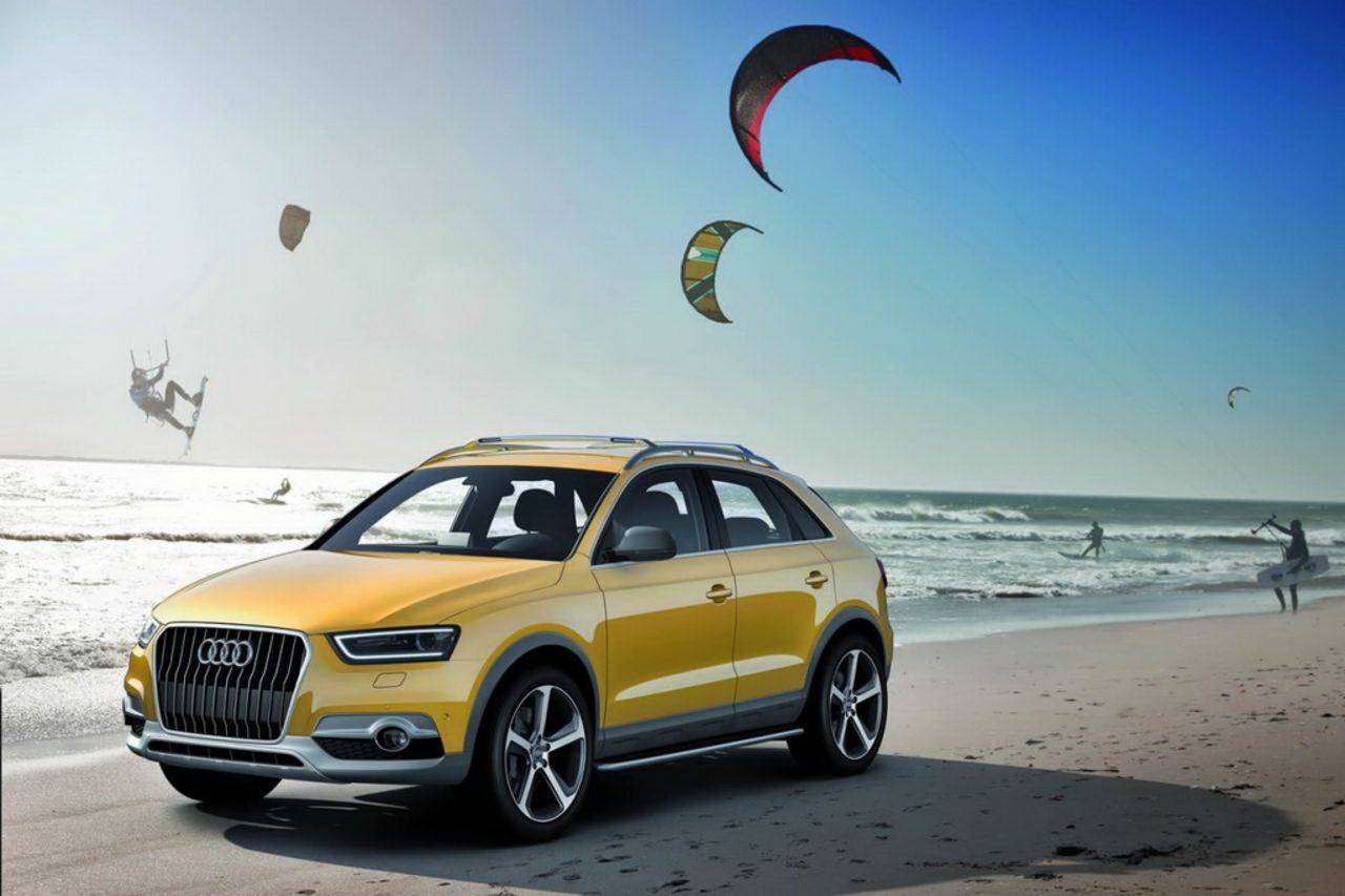 Audi Q3 för kitesurfaren
