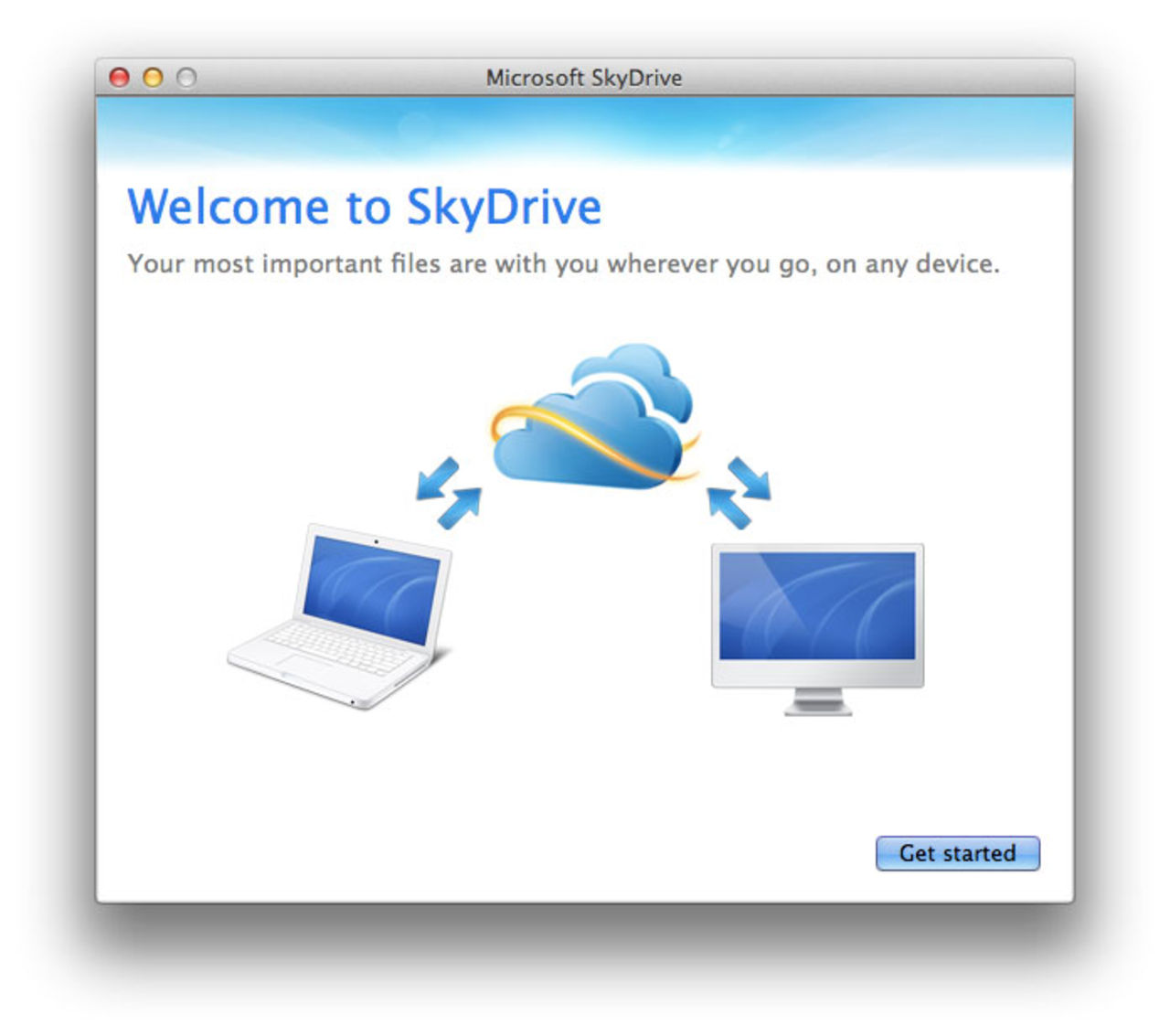 Microsoft släpper SkyDrive till OS X