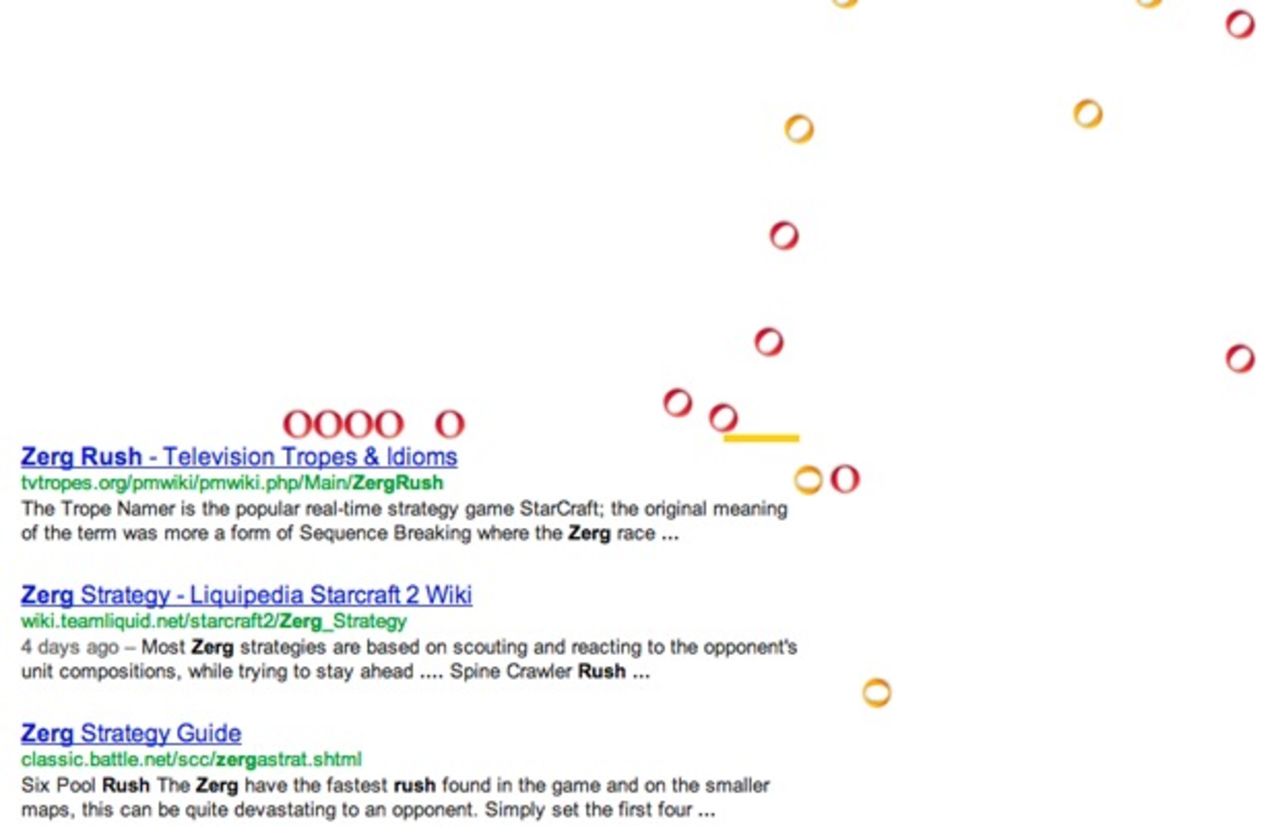 Zergs tar över Google