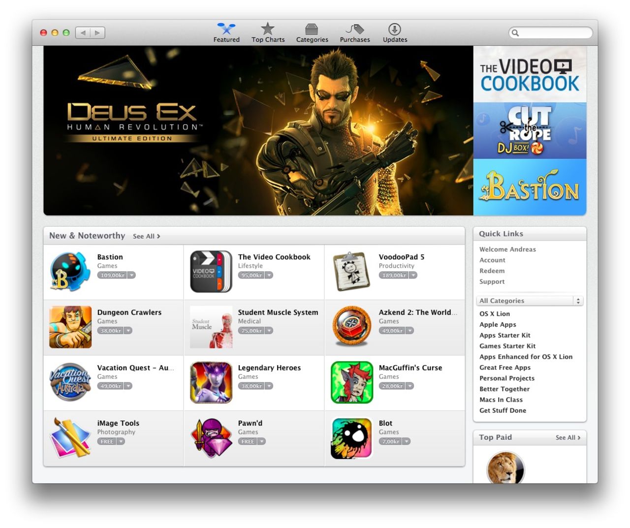 Nu över 10 000 appar i Mac App Store