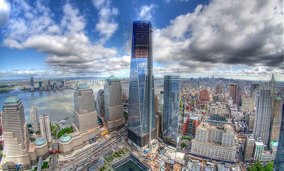 Freedom Tower är nu New Yorks högsta byggnad