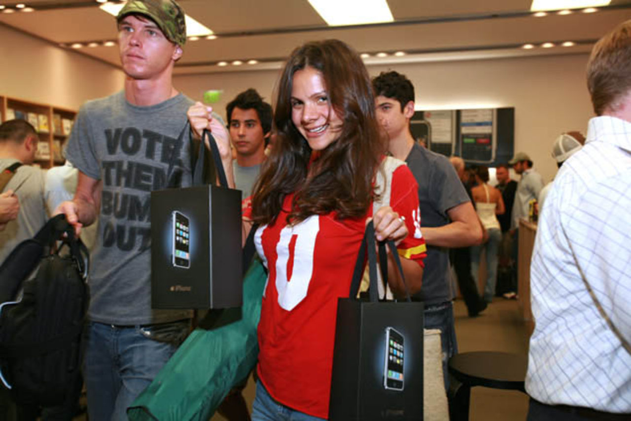 iPhone-undersökningar i mängder