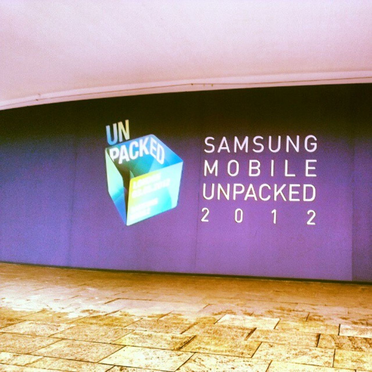 Snart börjar Samsungs pressevent