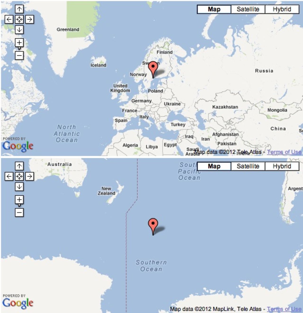 Kommer du till Kina om du gräver rakt ner genom jorden?
