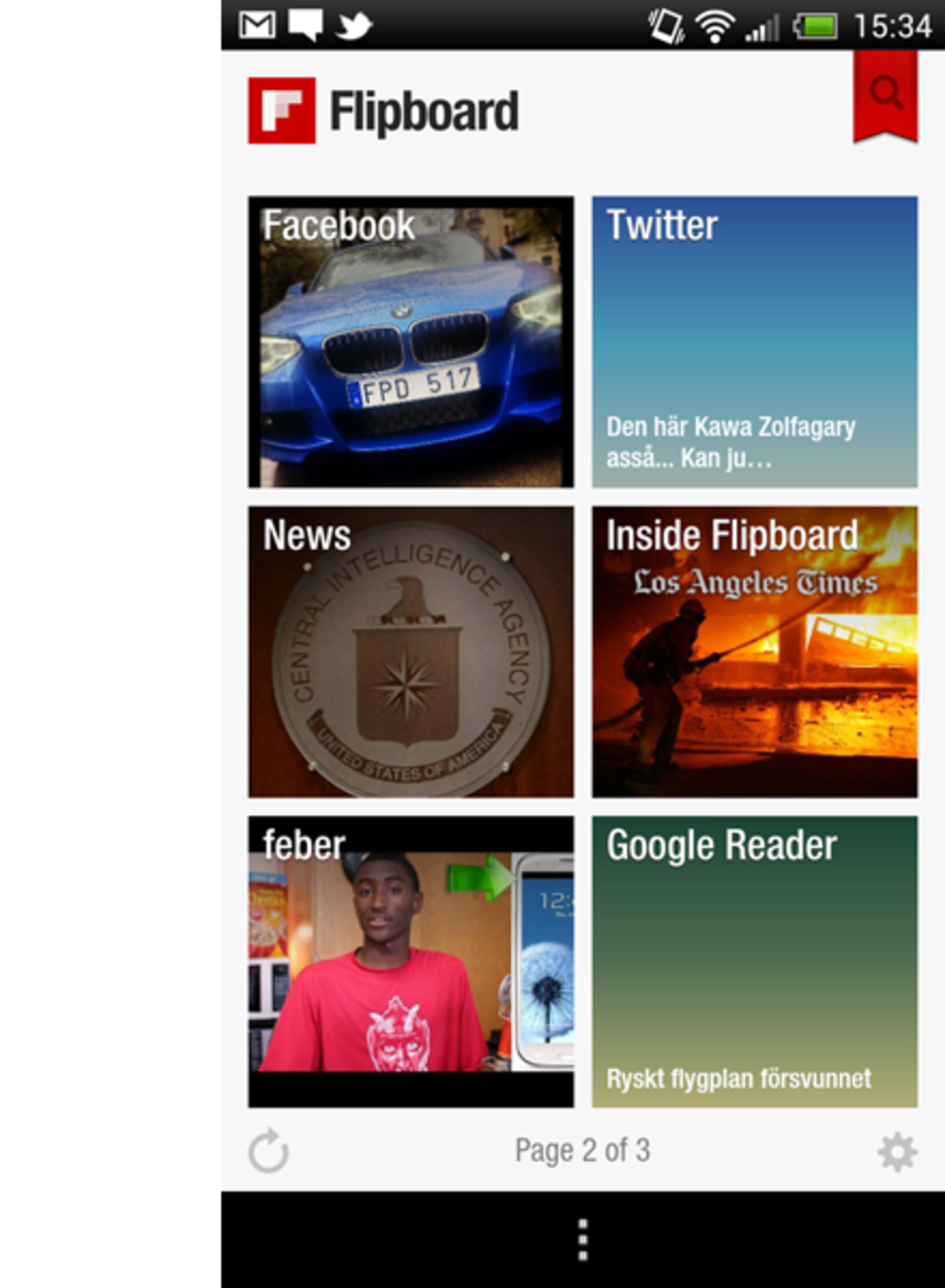 Flipboard för Android är släppt
