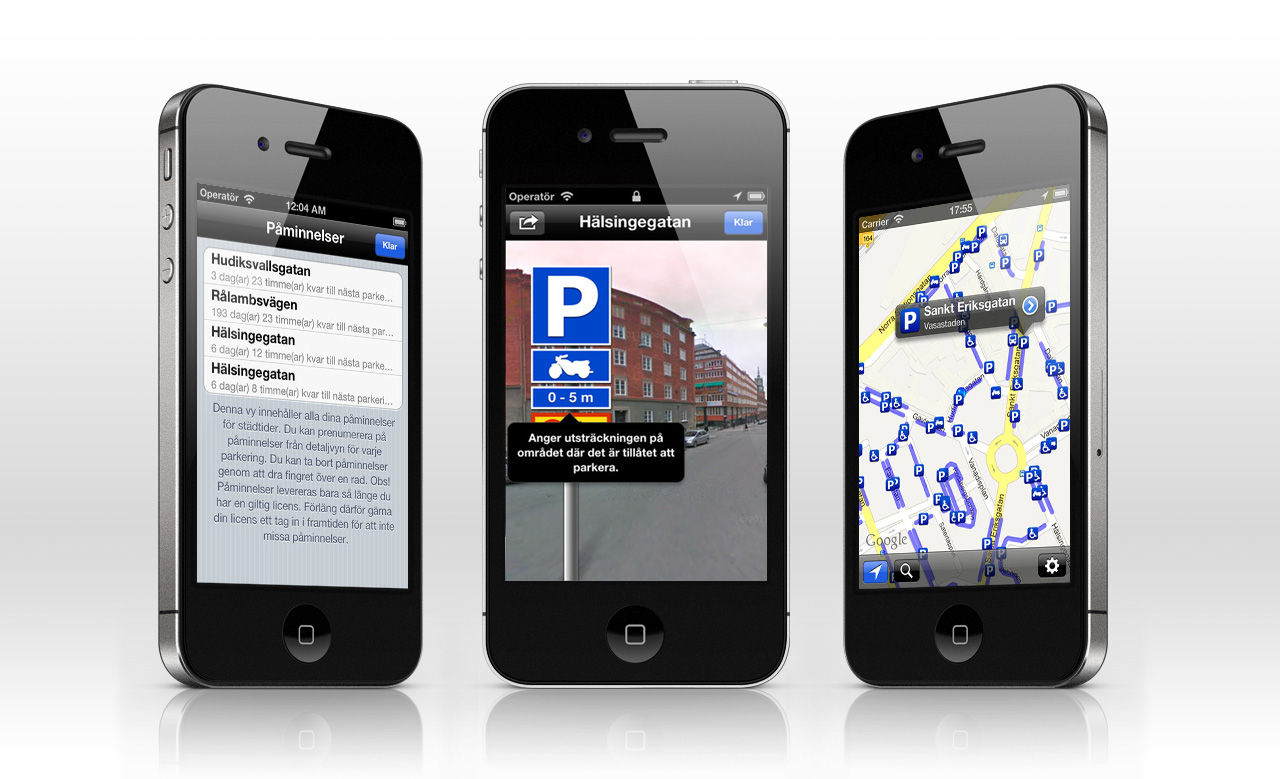 iOS-app hjälper dig med parkering