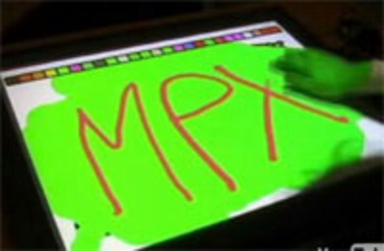 Touchscreen för flera användare