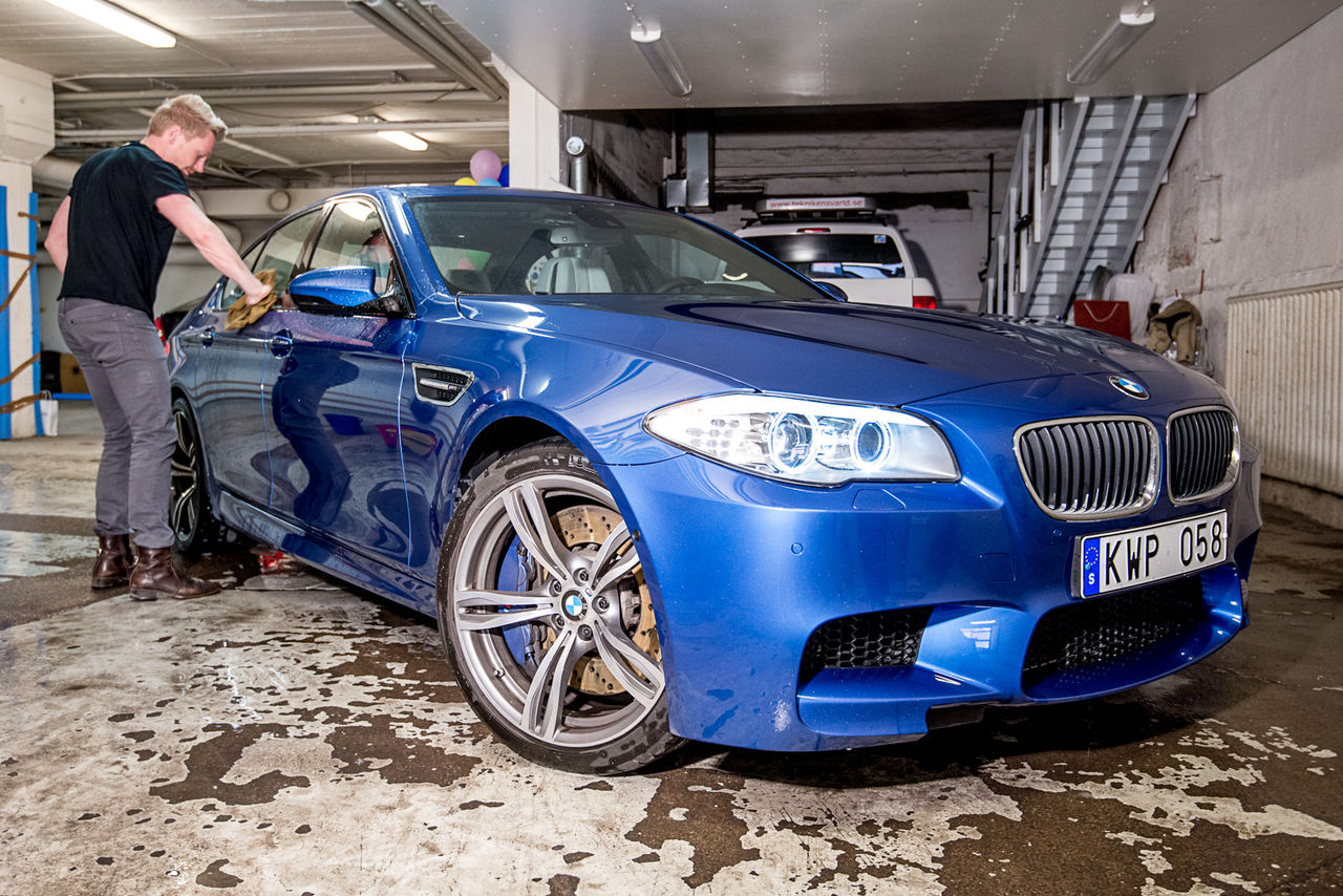 Teknikspäckat i nya BMW M5