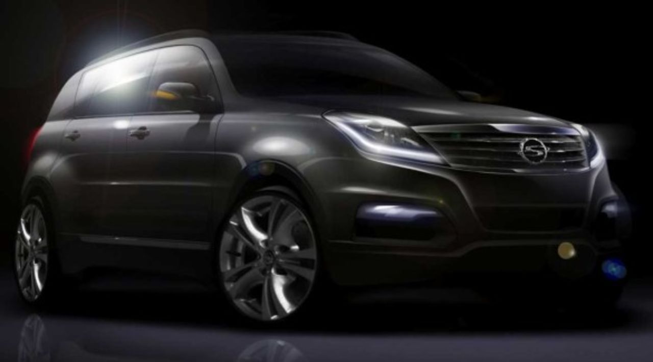 Första bilden på nästa Ssangyong Rexton