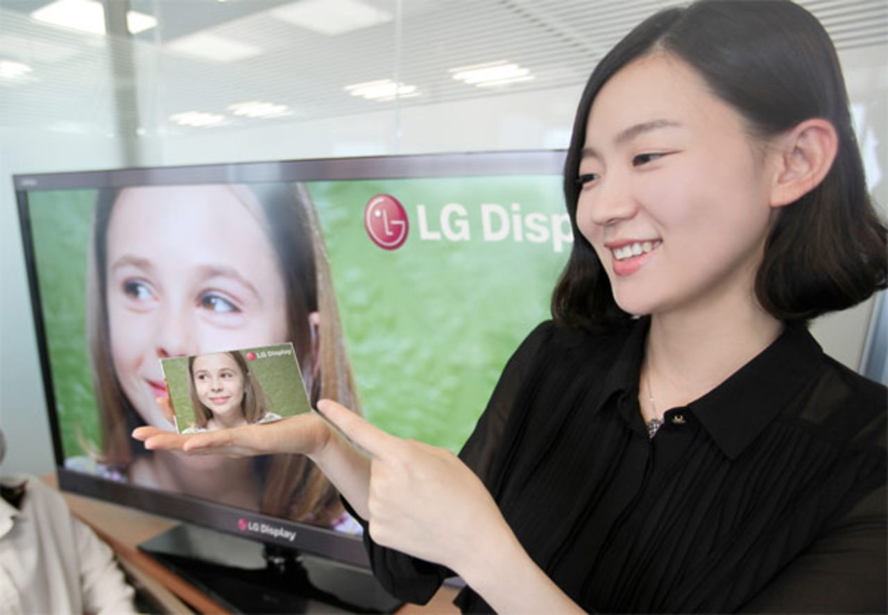 LG släpper 5-tumsskärm med 1080p-upplösning