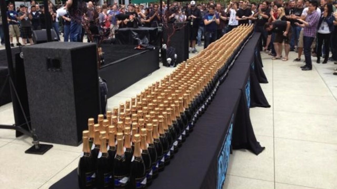 Blizzard firade Diablo-succén med skumpa