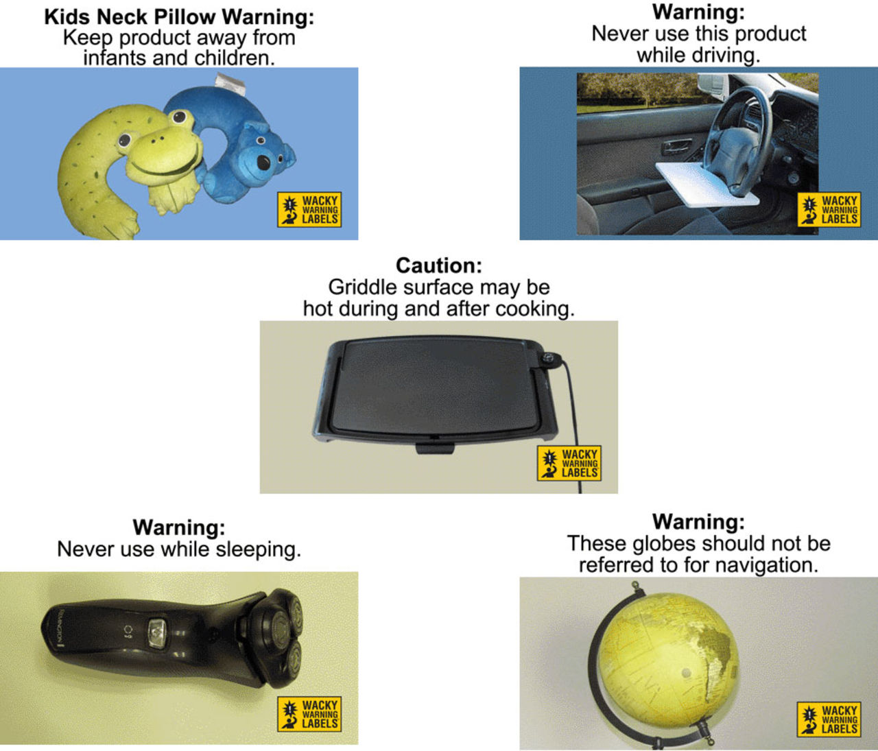 Finalisterna i de konstigaste varningstexterna korade