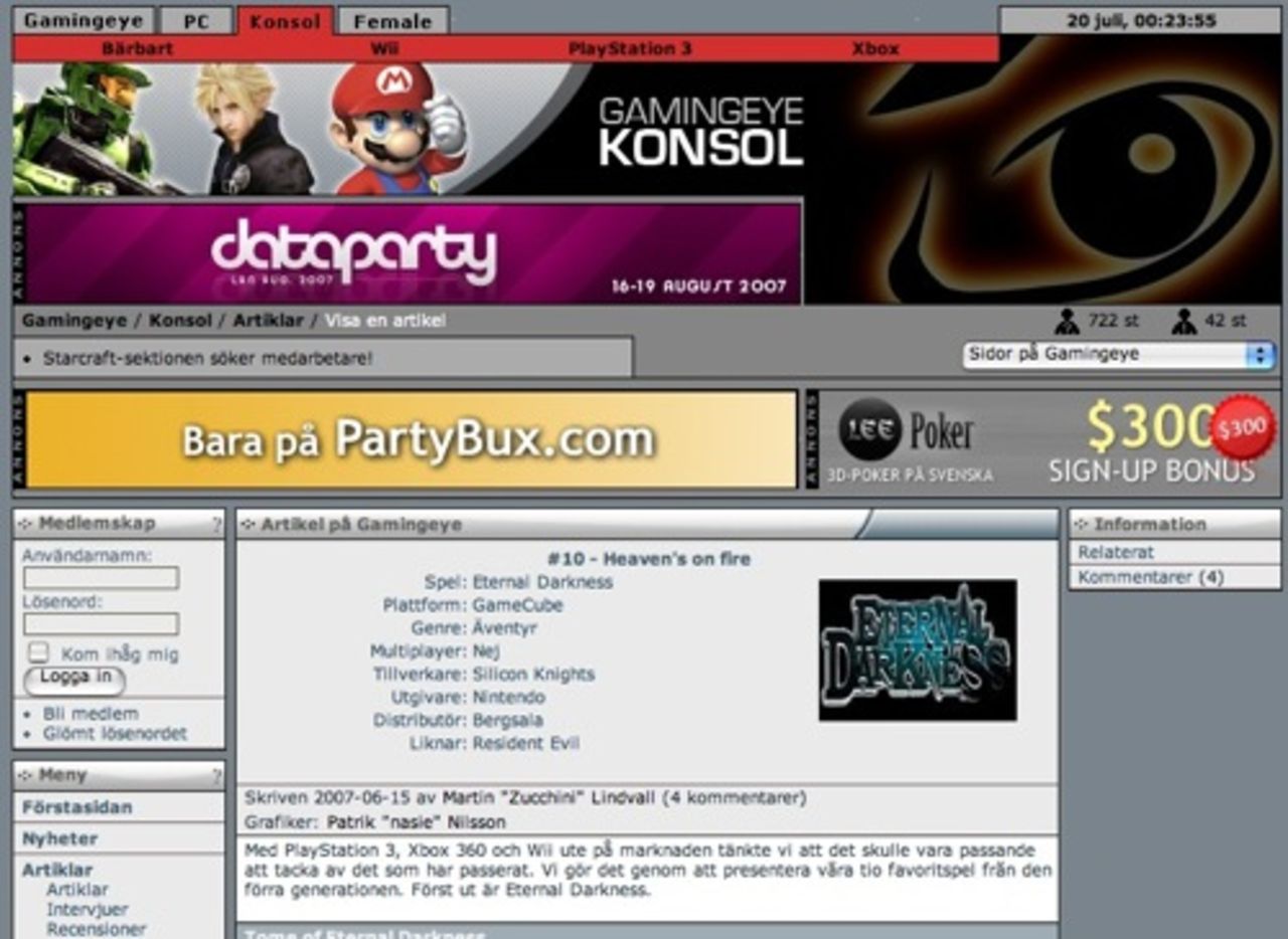 Sommarläsning hos Gamingeye