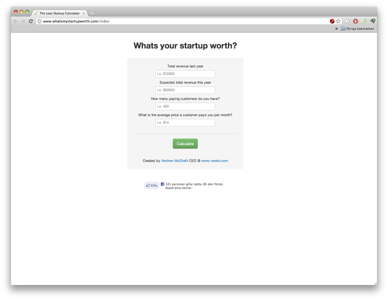 Räkna ut vad din start-up är värd
