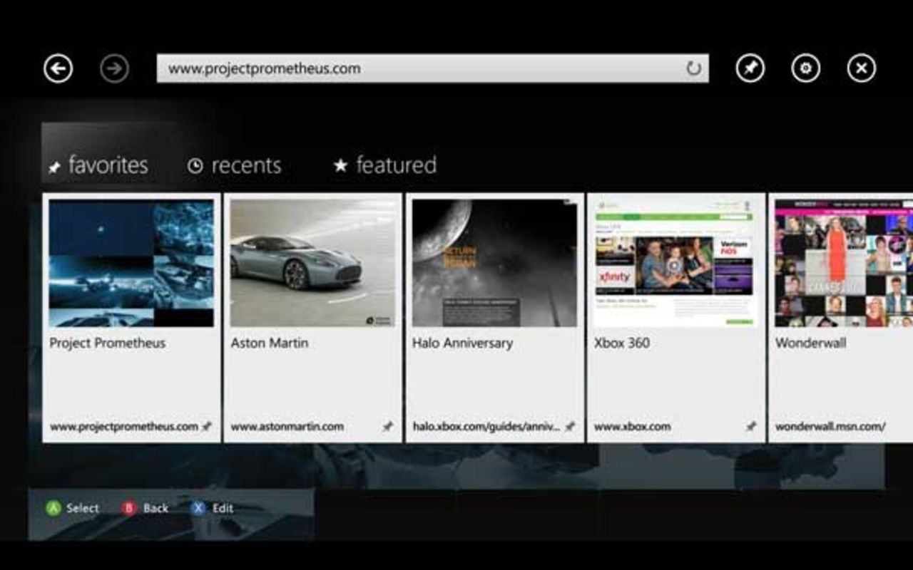 Internet Explorer kommer till Xbox
