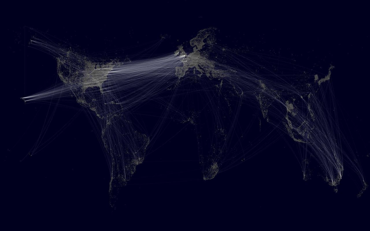 Visualisering av Facebook