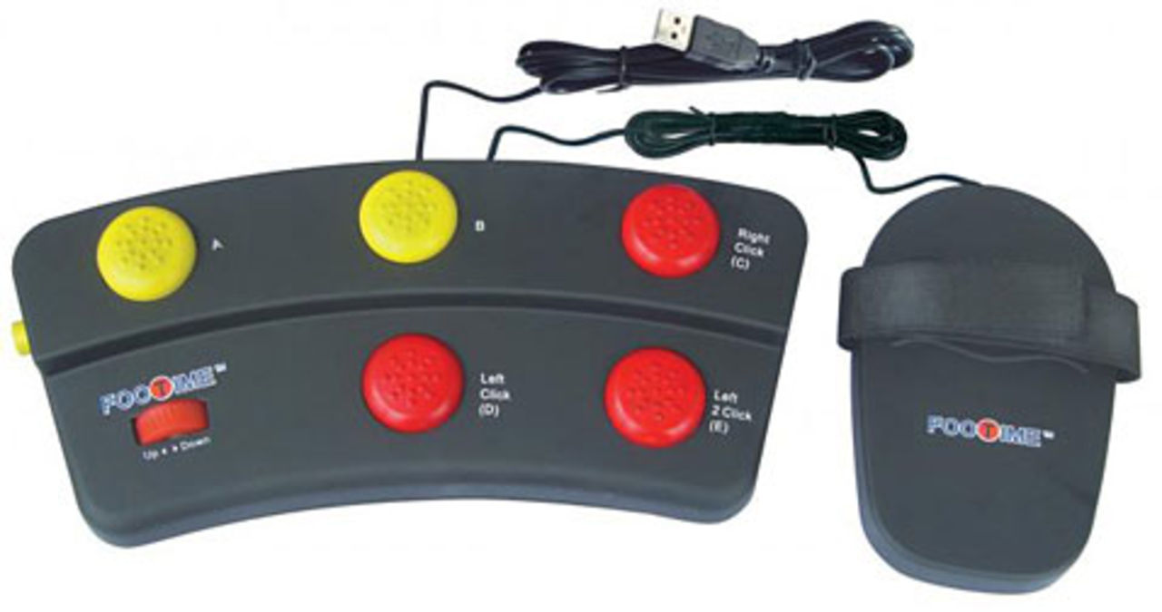 En mus till fötterna