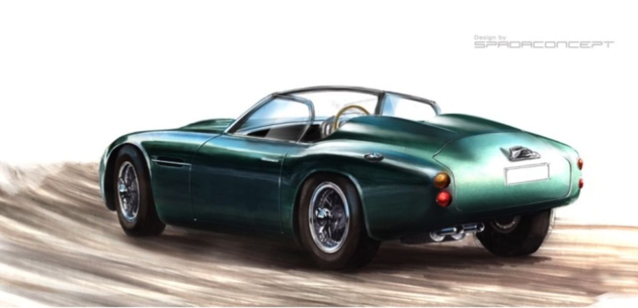 Företag ska bygga modern Aston Martin DB4 GT Zagato