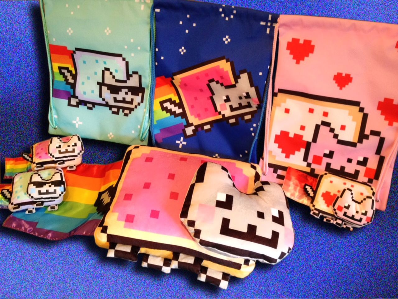 Nu kommer mysprylarna med Nyan Cat