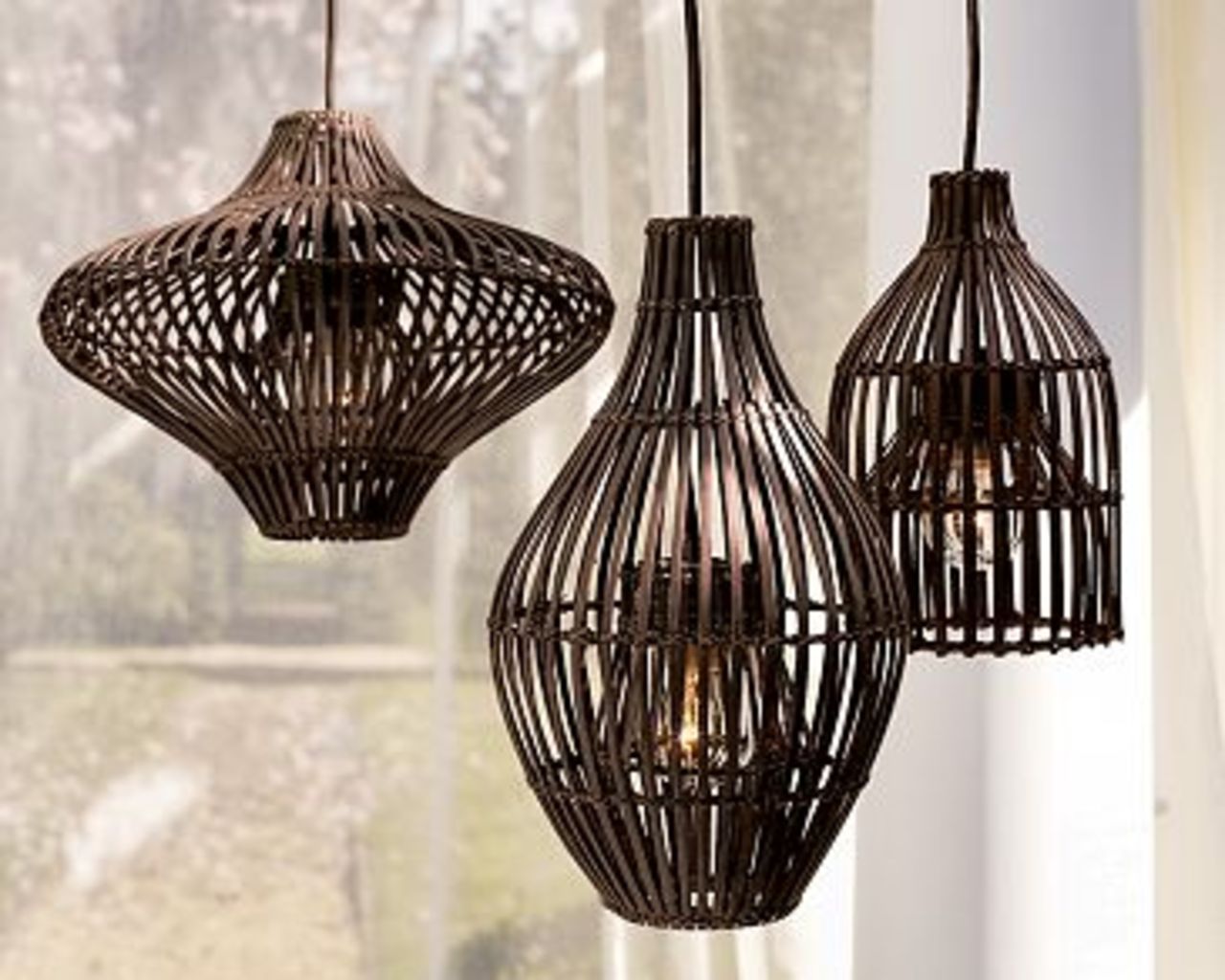 Asieninspirerade lampor