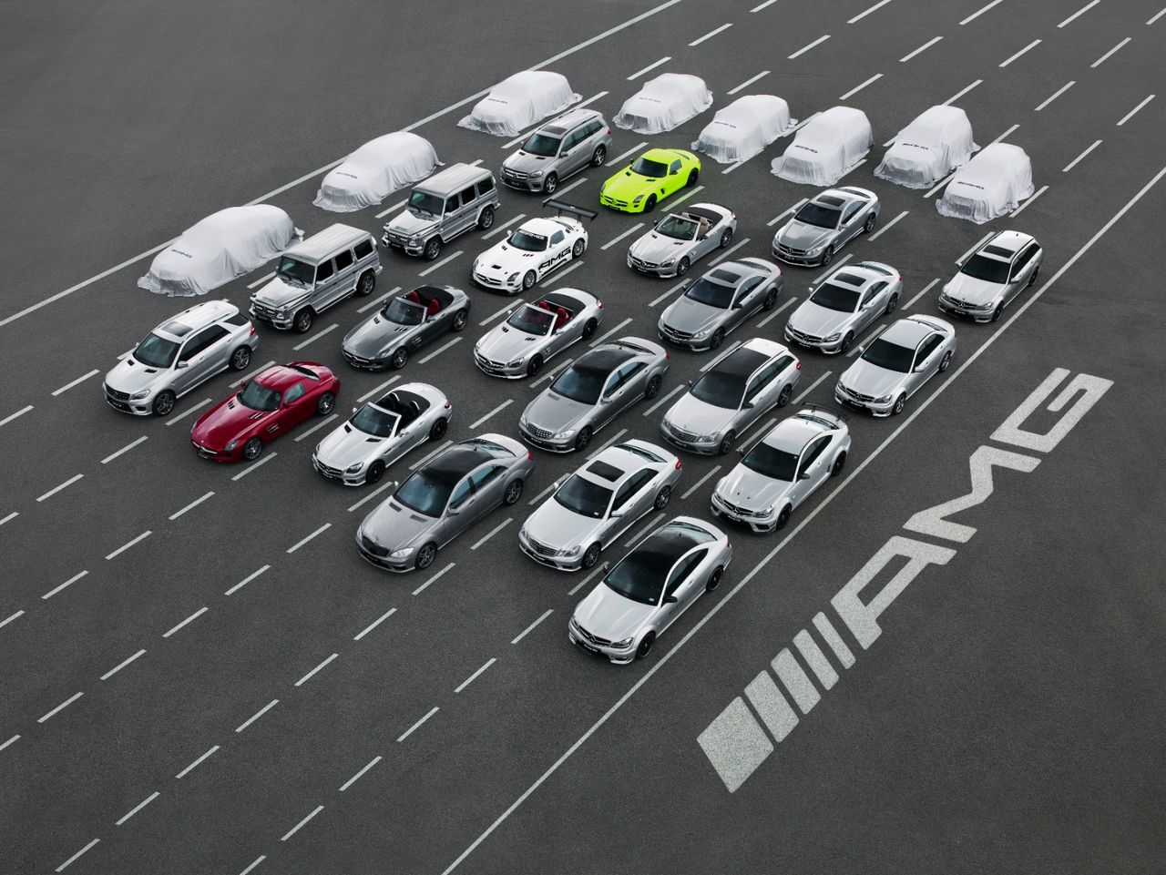 Mer fyrhjulsdrift hos Mercedes i framtiden