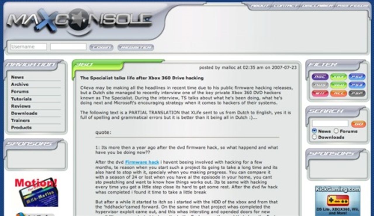 Intervju med The Specialist