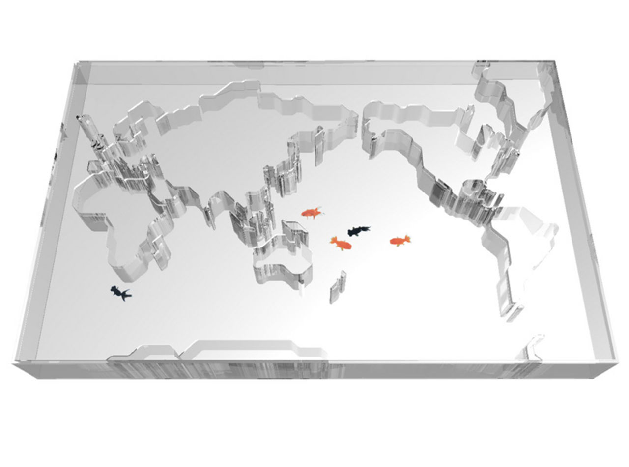 Låt dina fiskar simma runt världen