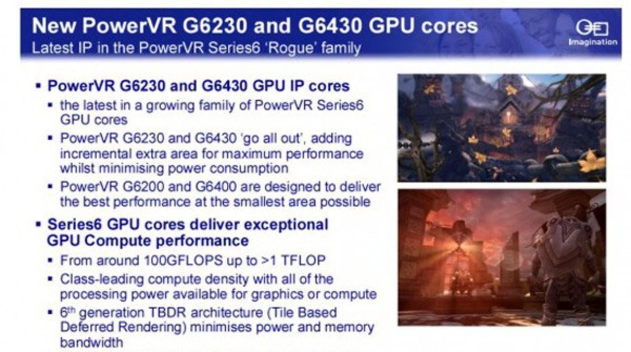 Imagination Technologies lanserar ny PowerVR-grafik