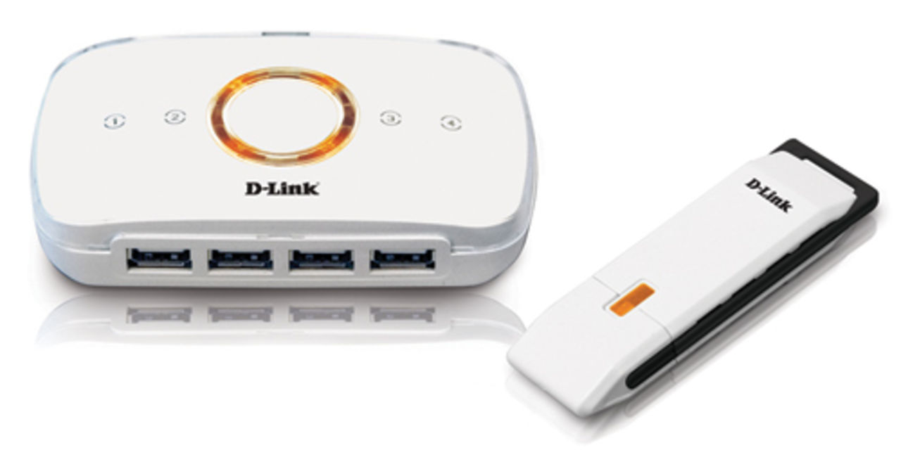 Trådlös USB-hub från D-Link
