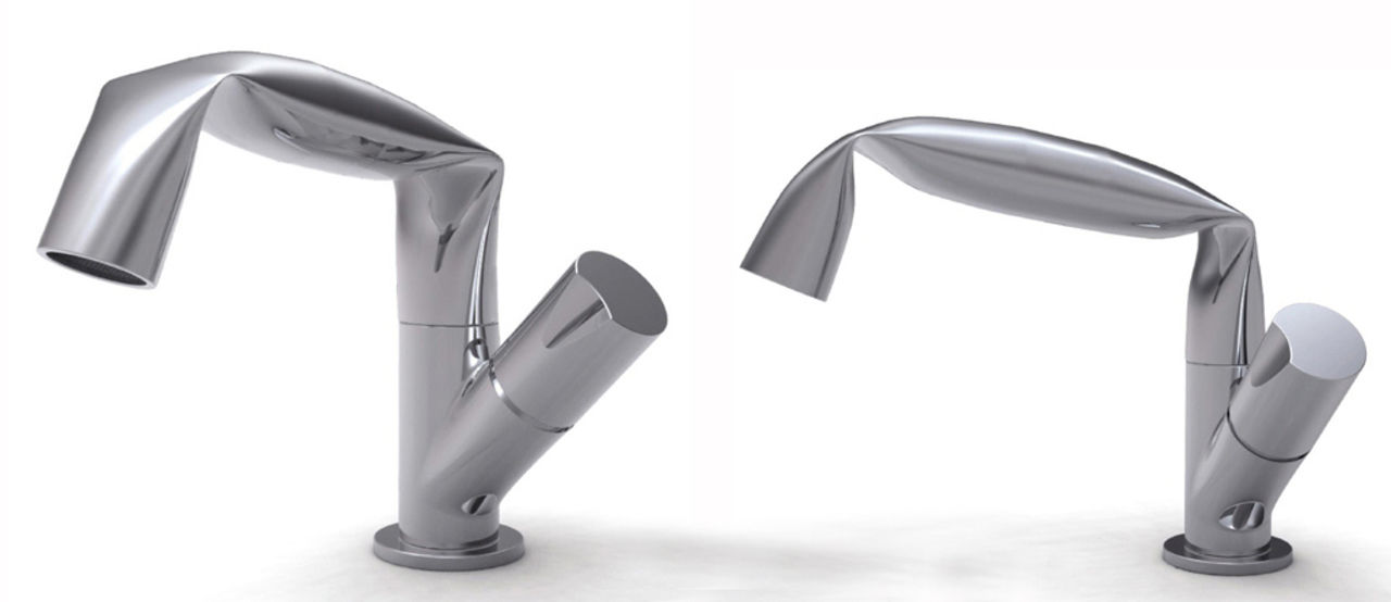 Ihoptryckta blandare