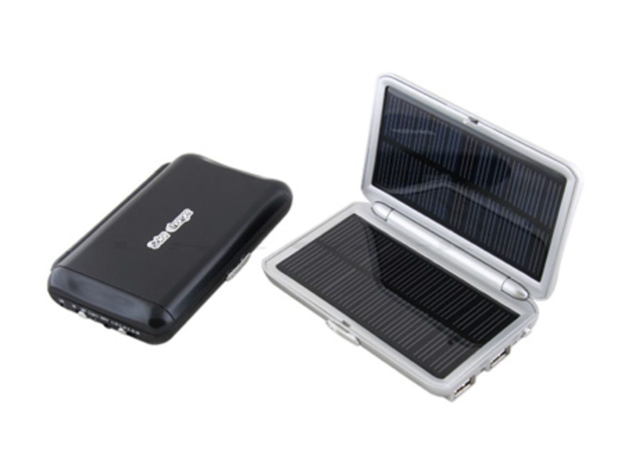 Solcellsladdare med två USB-portar