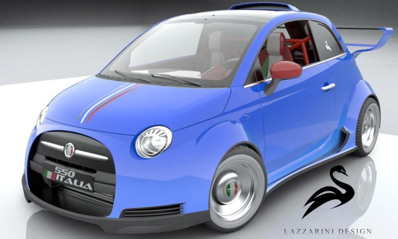Fiat 500 med Ferrari-motor?