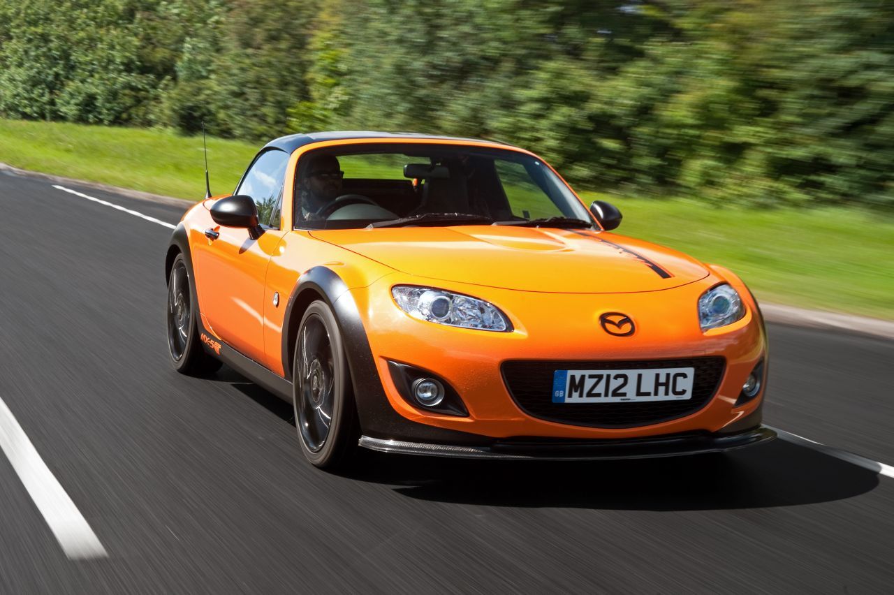 Mazda visar vassare MX-5 på Goodwood
