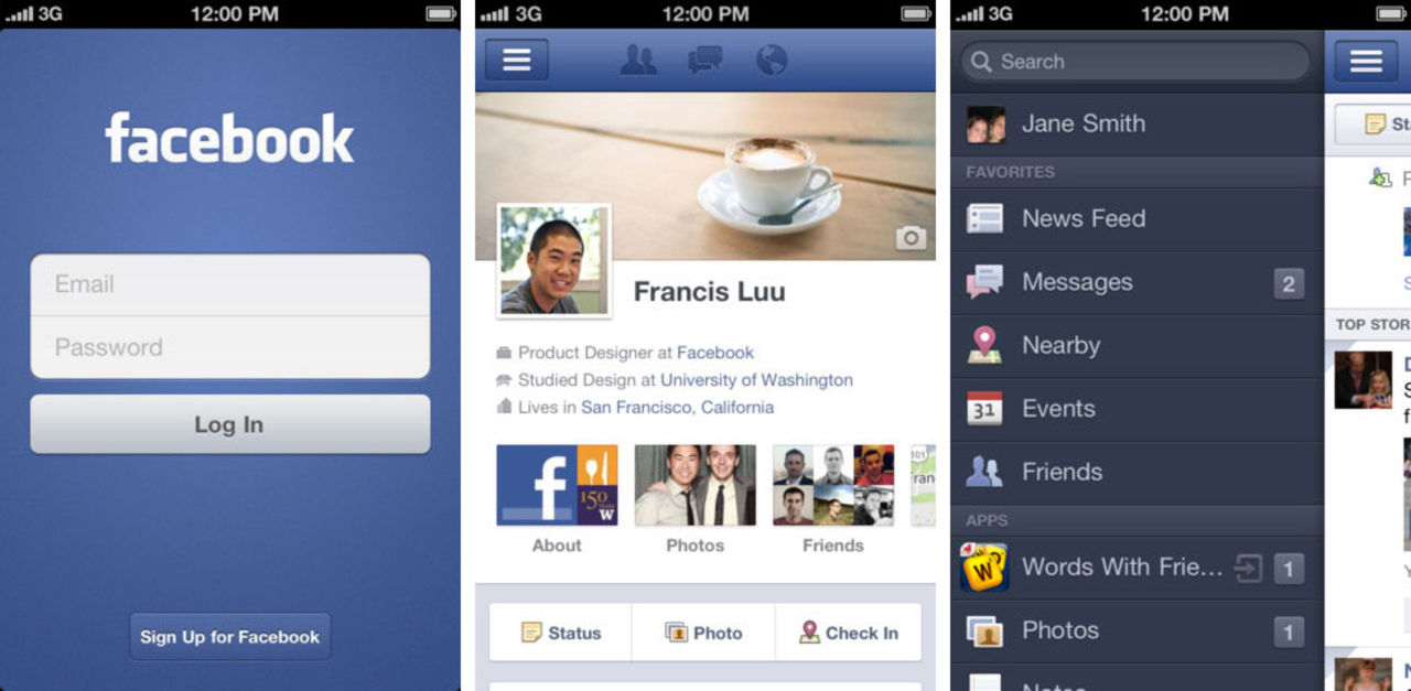 Snabbare Facebook-app till iPhone på gång
