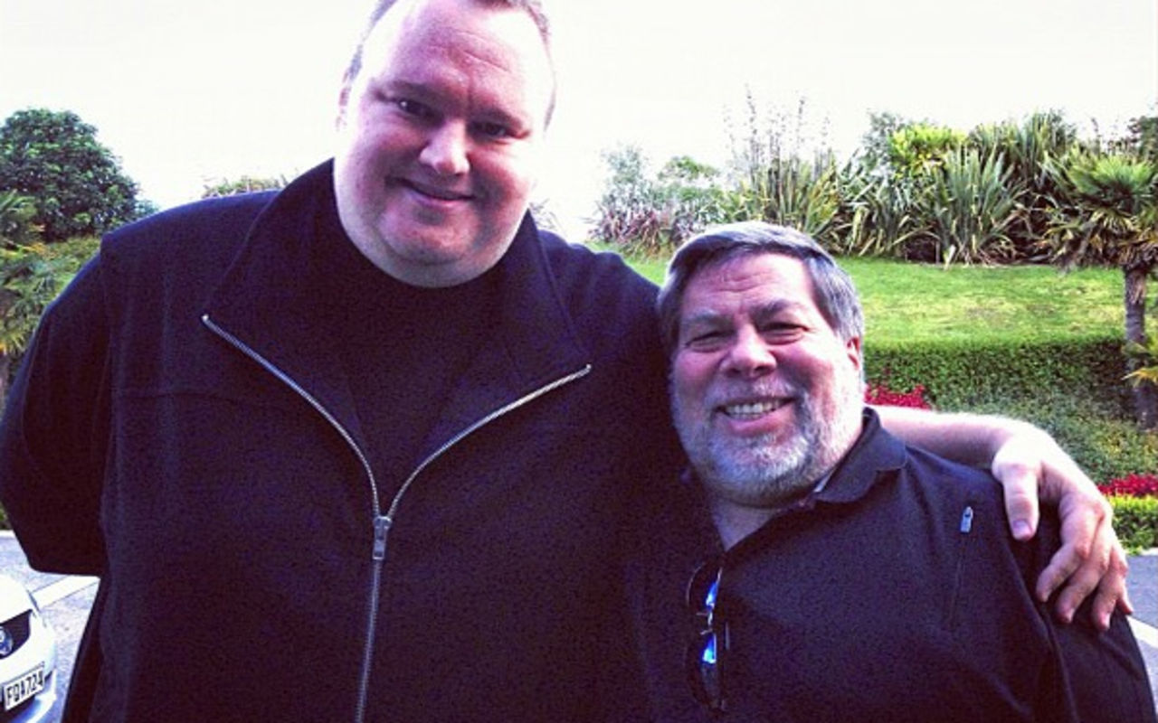 Apple-grundare stödjer Megaupload mot USA