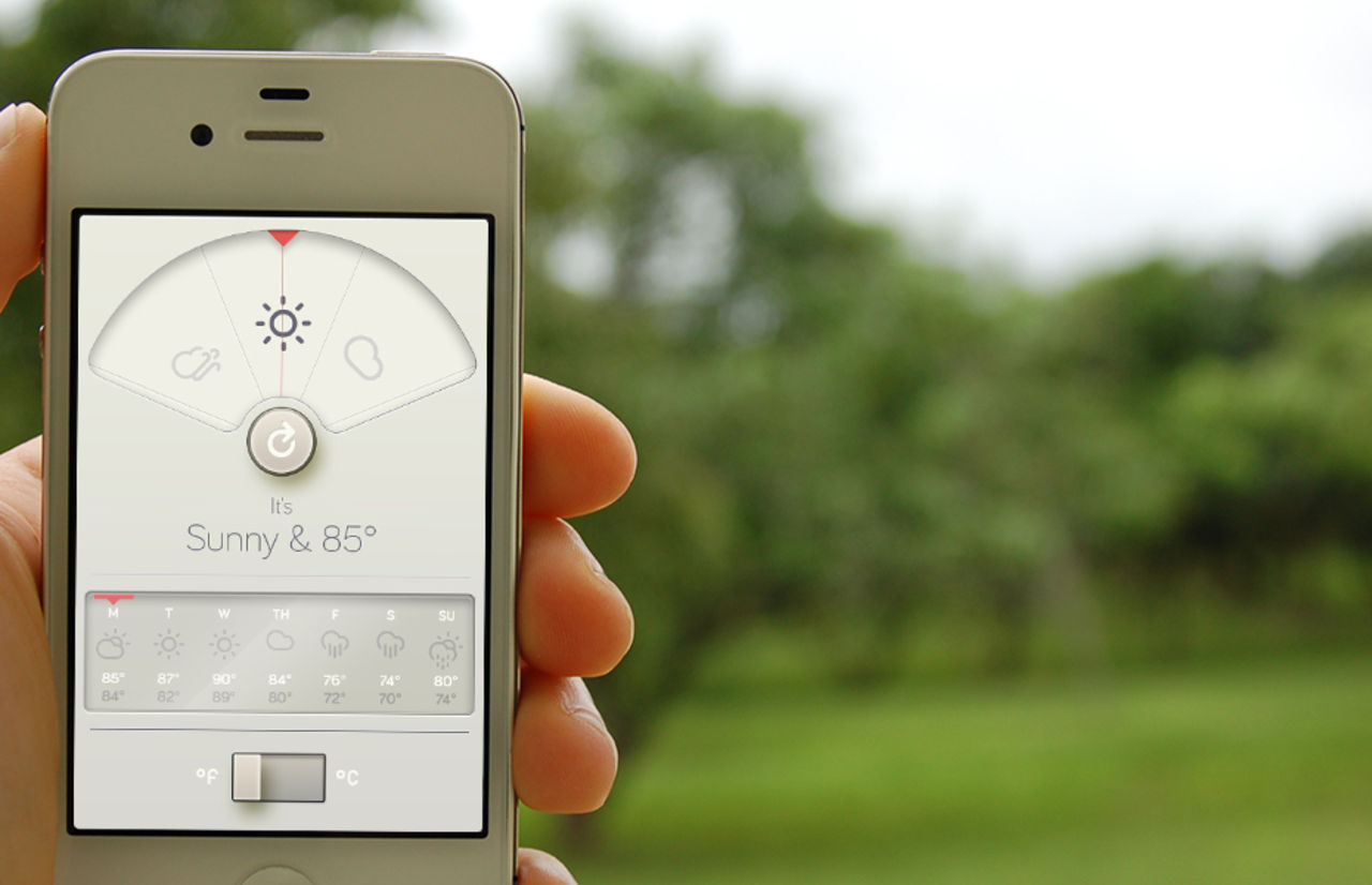 WTHR gör vädret minimalistiskt