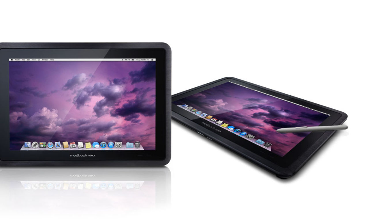 MacBook Pro ombyggd till tablet