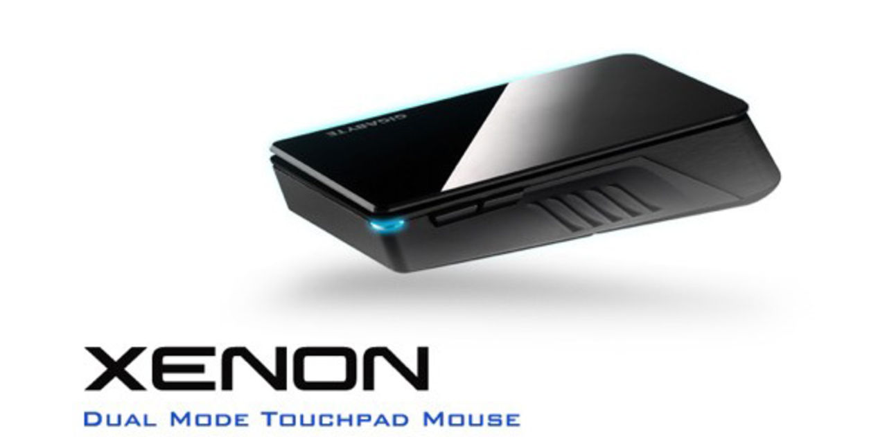 Mus med touchpad från Gigabyte